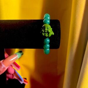 Buddha charm beaded bracelet